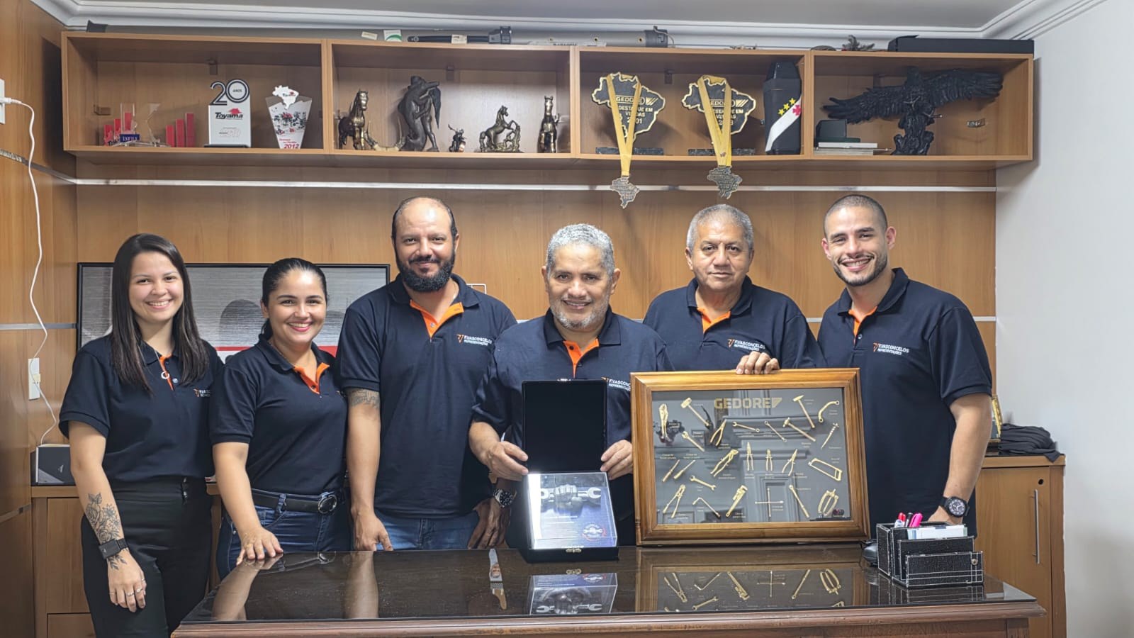 Equipe da F.Vasconcelos Representações em Manaus, Amazonas