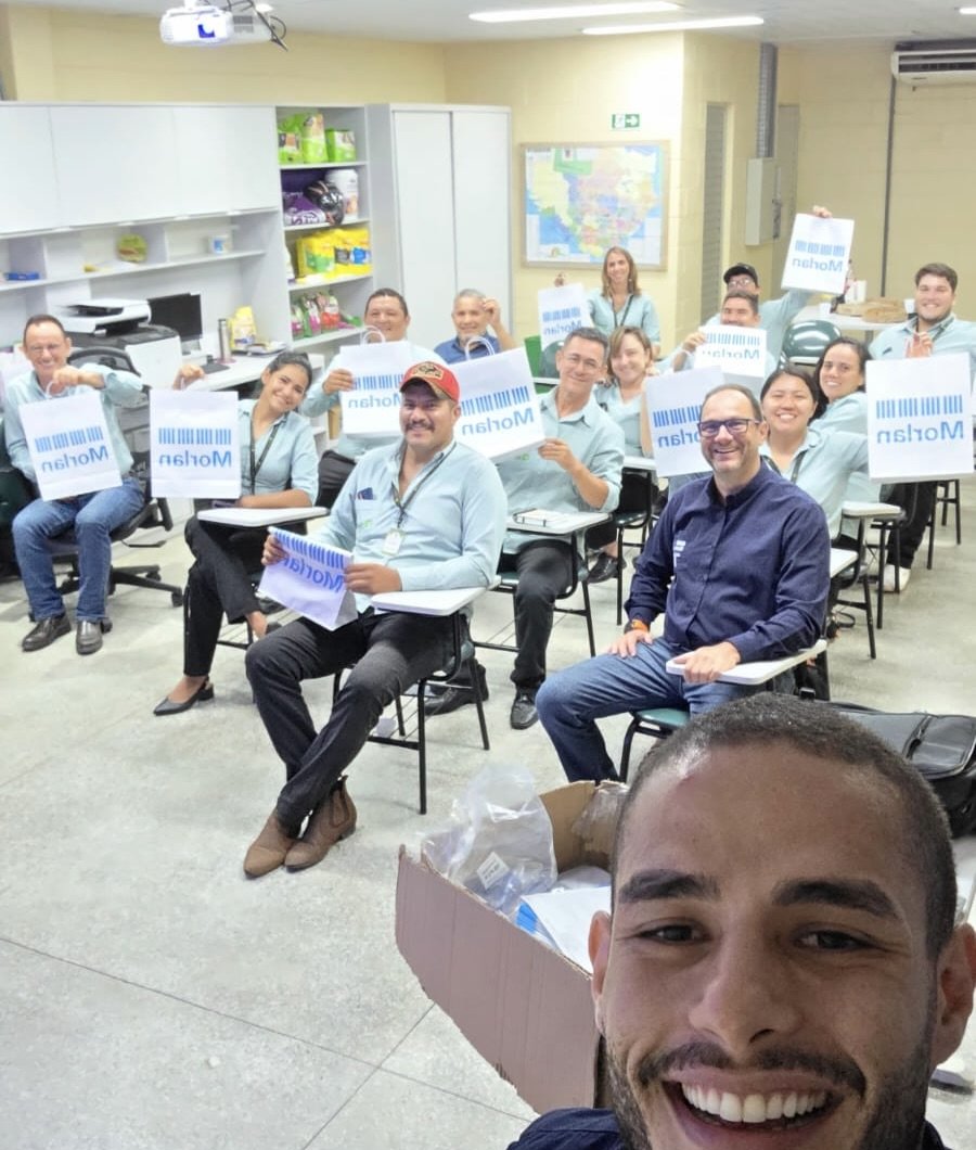 Treinamento Morlan com equipe de loja no Amazonas